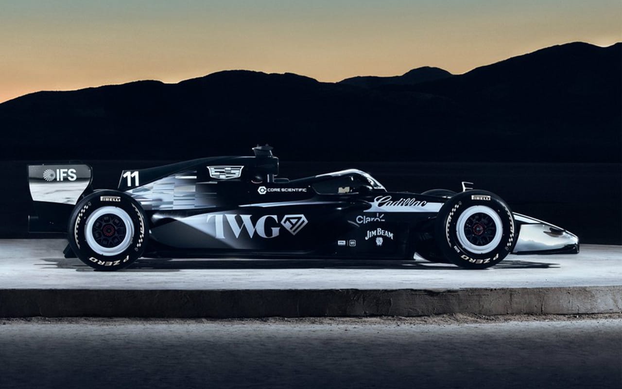 Cadillac F1 livery