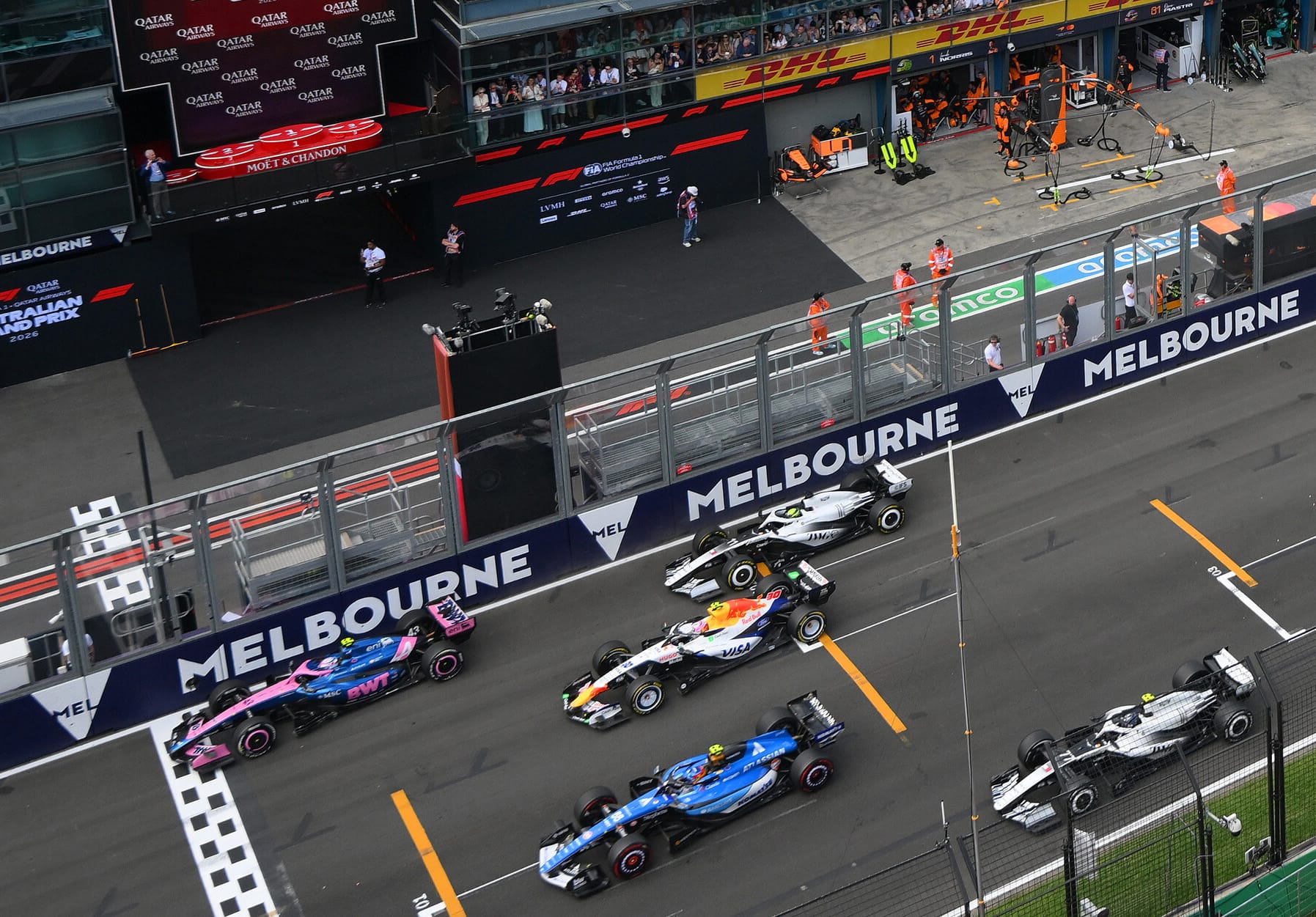 The 'quirky' rule adding to early F1 2026 race start chaos