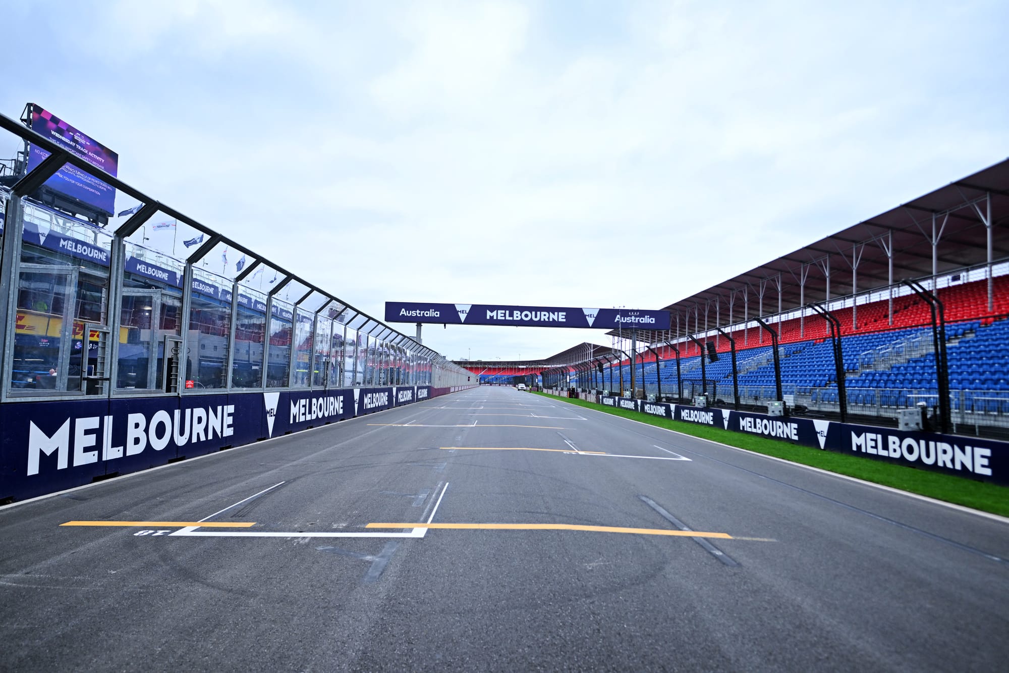 F1 drivers can use straight mode in five places at Australian GP