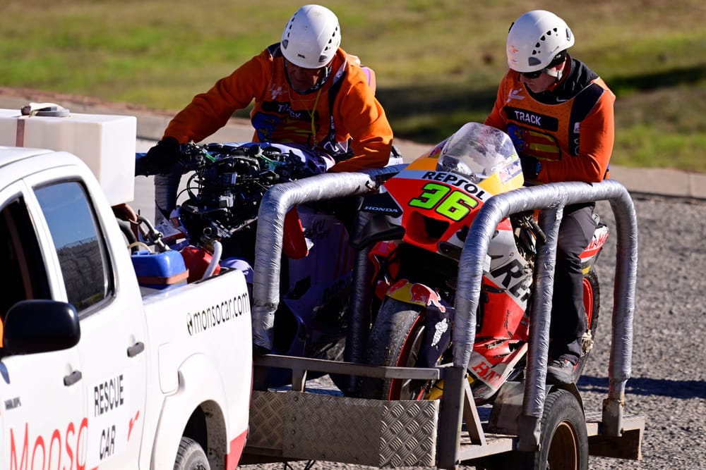 Mir's nightmare first Honda season ends with Valencia withdrawal