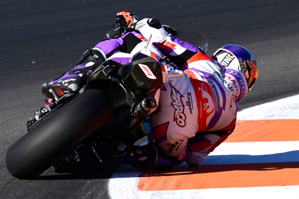 Ducati 1-2-3-4 as MotoGP finale kicks off, Bagnaia 13th