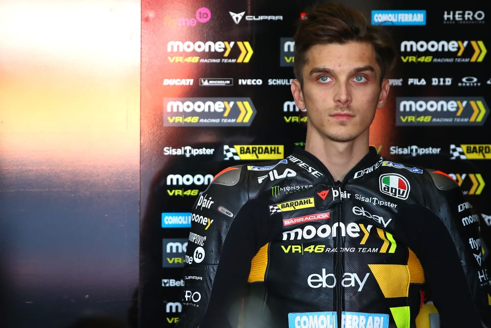 Marini's VR46 exit official, Honda move imminent