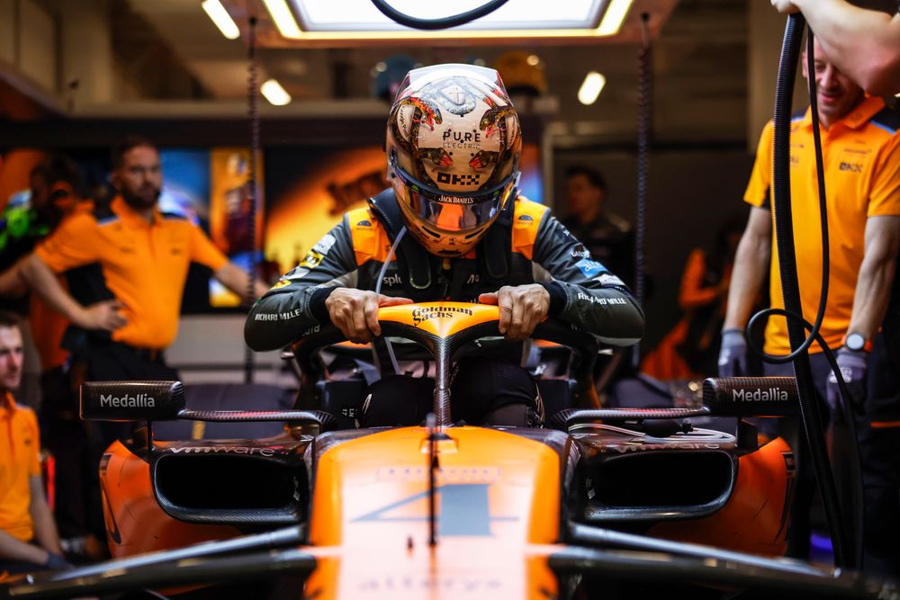 What caused Vegas GP crash that sent Norris to hospital
