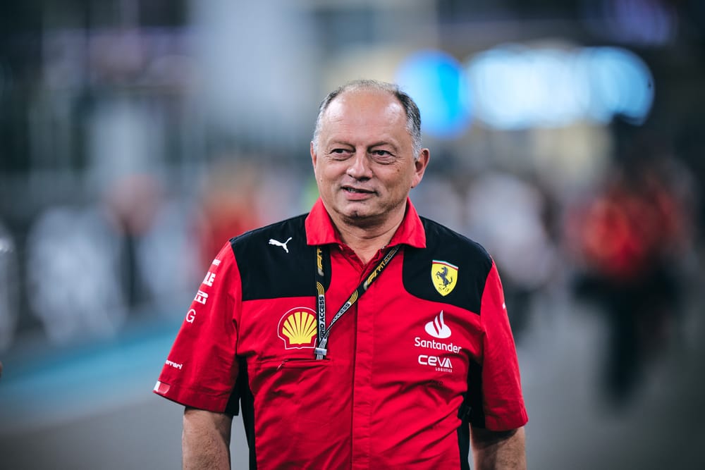 The big takeaway from Ferrari's year-end debrief is Vasseur himself