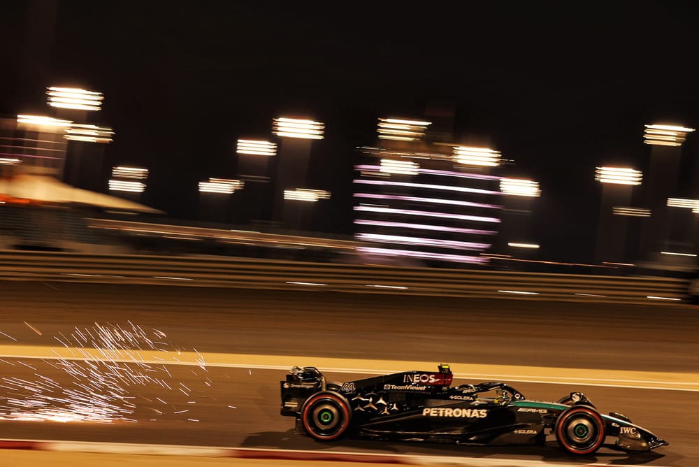 Surprise Mercedes 1-2 ends Bahrain GP practice day