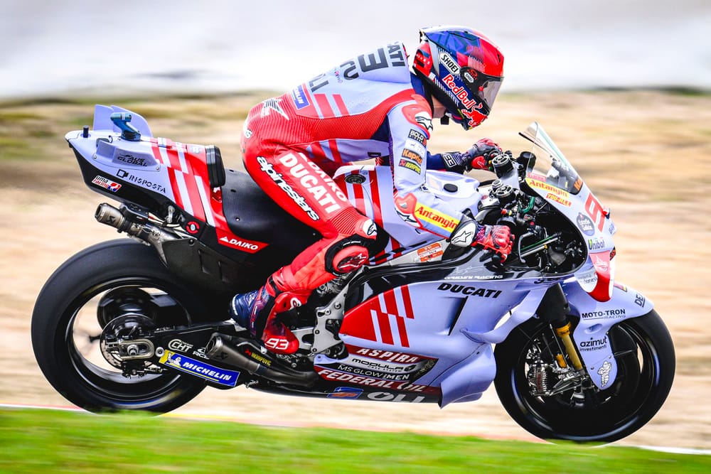 Marquez tops first practice of key MotoGP weekend