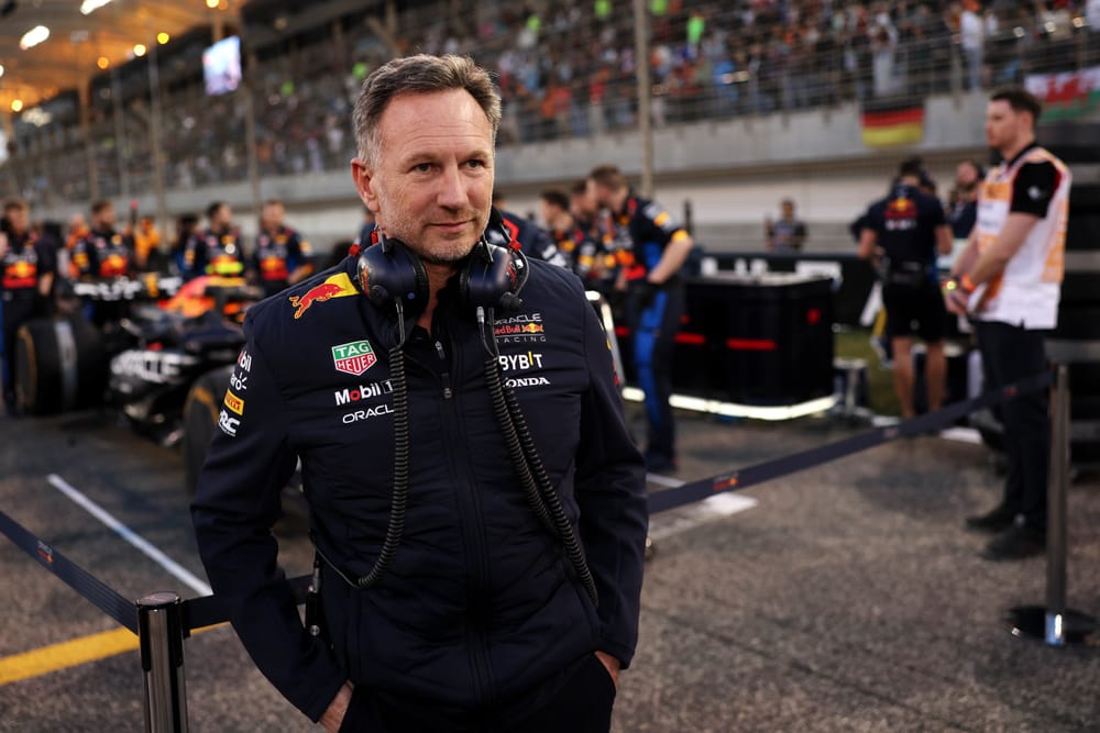 Inside Horner's tense and defiant Bahrain media briefing