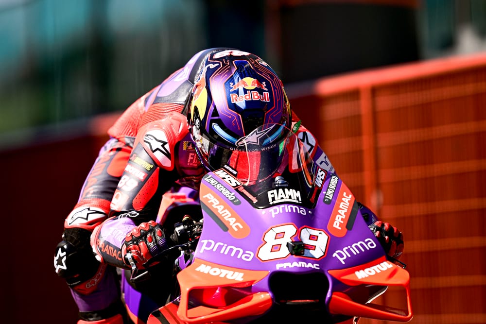 Crash denies Marquez Mugello MotoGP pole, Martin gets it