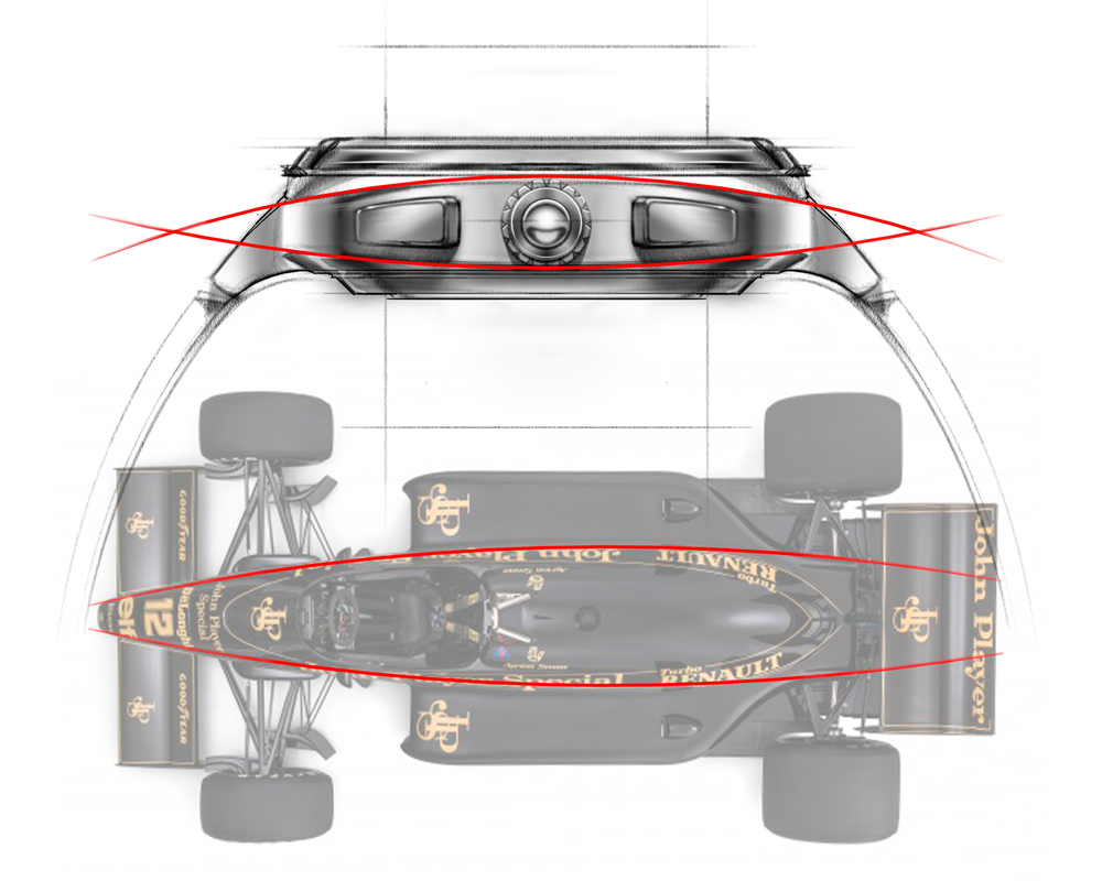 Get your watch made from parts of Senna's iconic Lotus F1 car