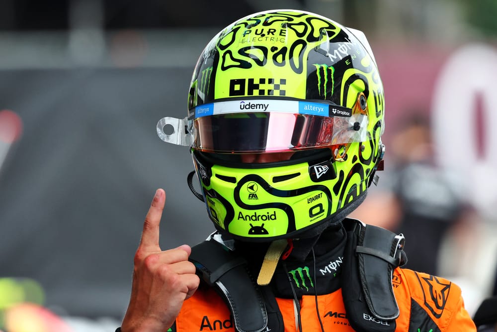 Norris claims second F1 pole at Spanish GP with 'best-ever lap'