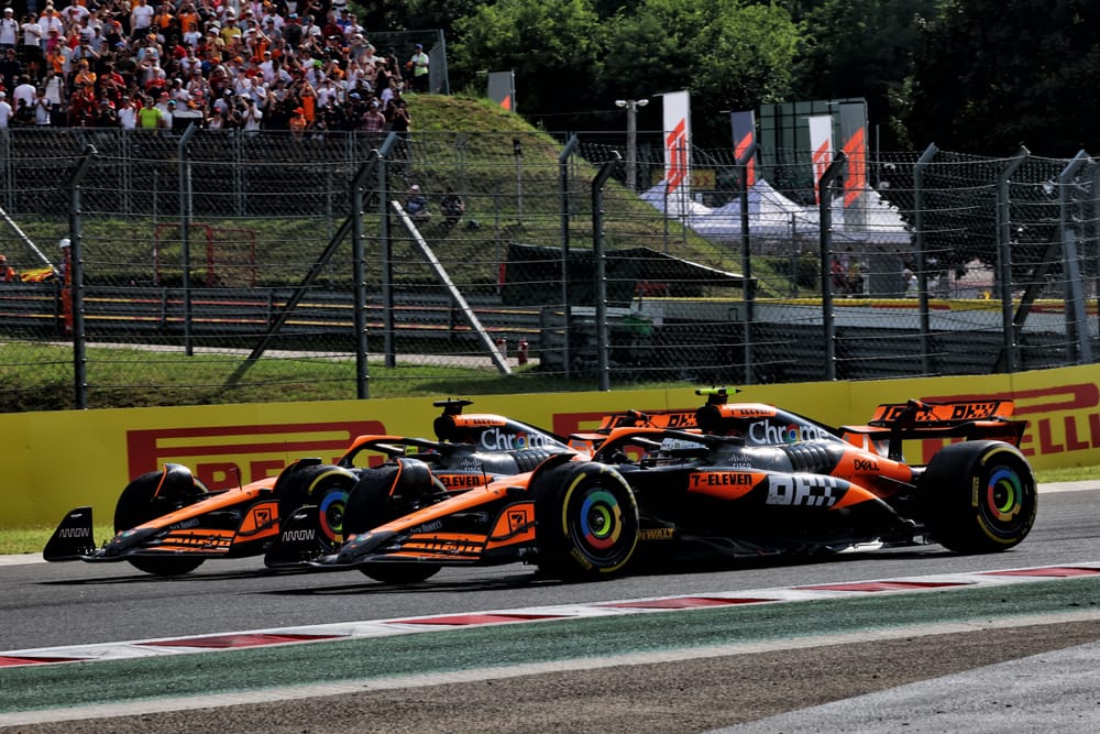 Who was actually faster - Norris or Piastri?