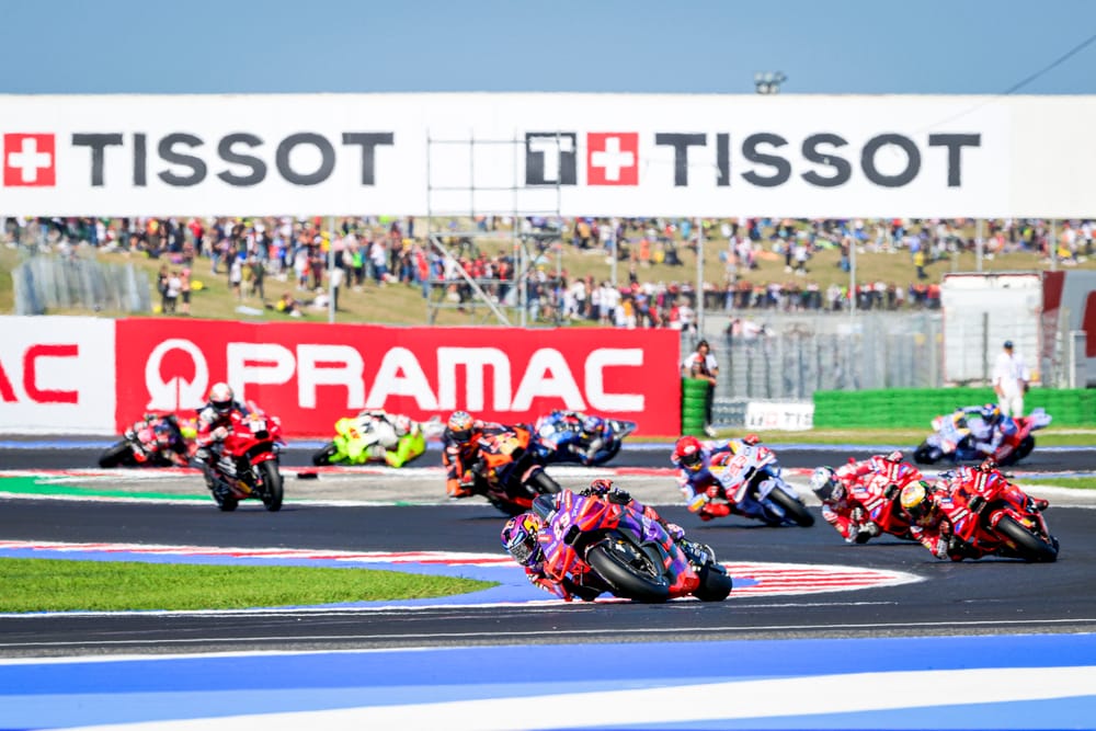 Bagnaia pounces on Martin error in Misano MotoGP sprint duel
