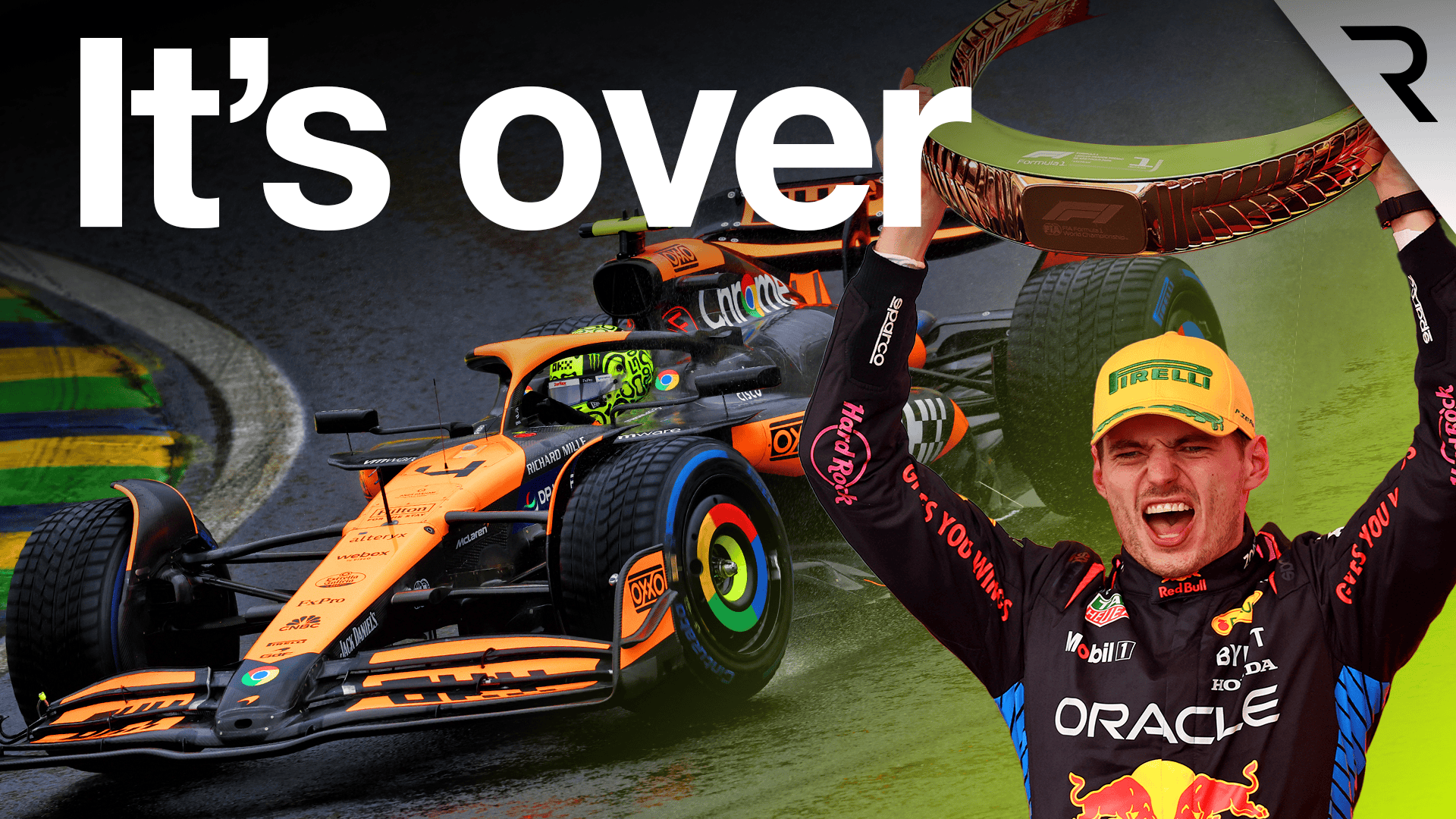 Video: How Norris's title bid collapsed in chaotic Brazil GP