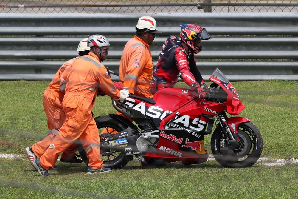 The anguish and courage of an instantly doomed MotoGP season