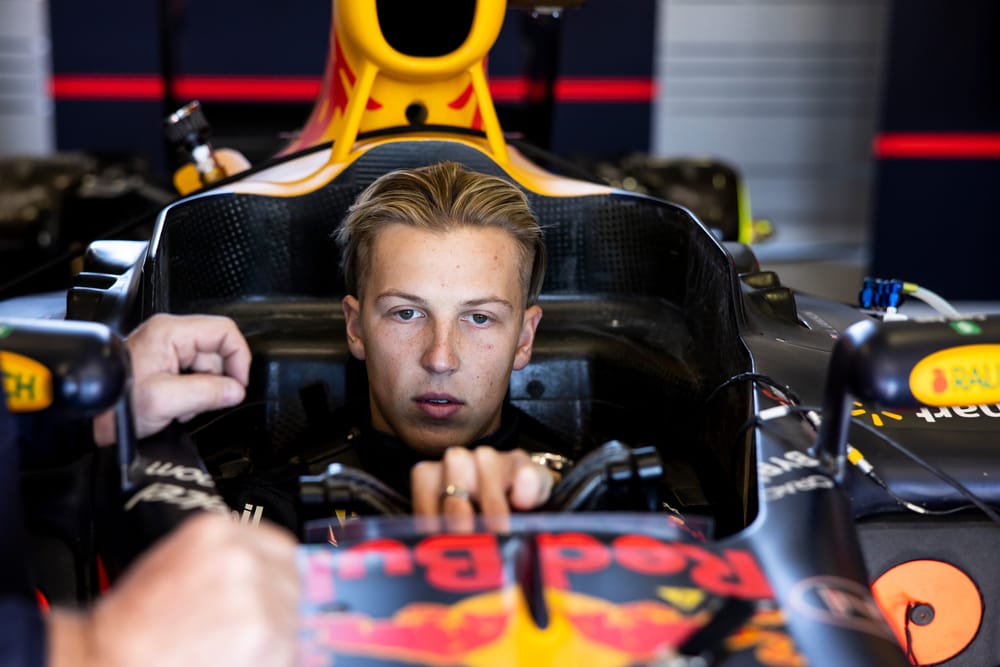 The three outcomes Lawson faces against Verstappen