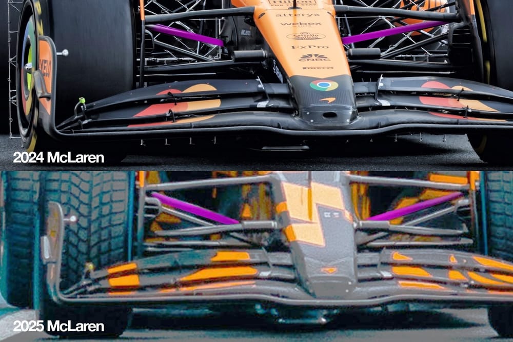 Gary Anderson: The boldest part of McLaren's 2025 F1 car