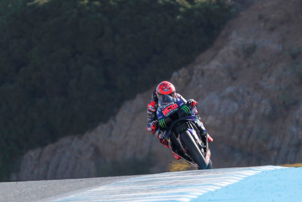 Quartararo stuns Marquez for Yamaha's first MotoGP pole since 2022