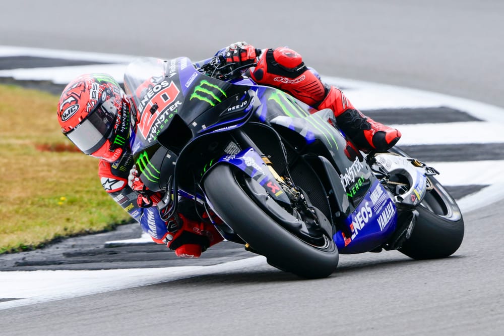 Quartararo on pole again, Marquez off British Grand Prix front row