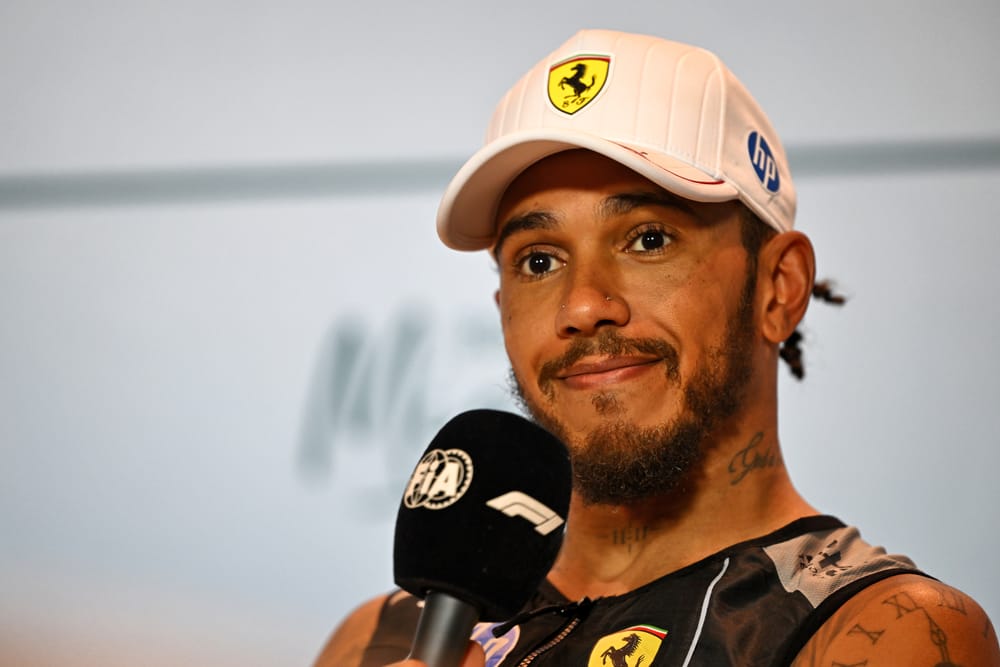 Hamilton thought he'd replicate Leclerc's pre-race crash