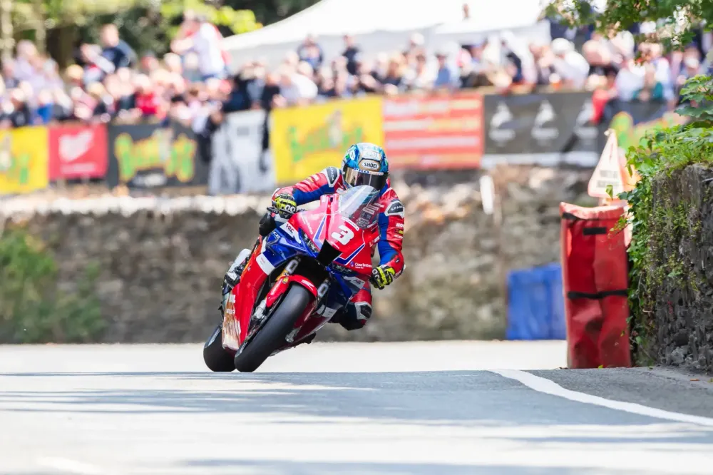 Harrison doubles up with second Superstock TT win