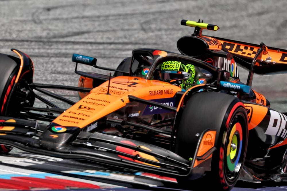What happened in final Austrian GP F1 practice
