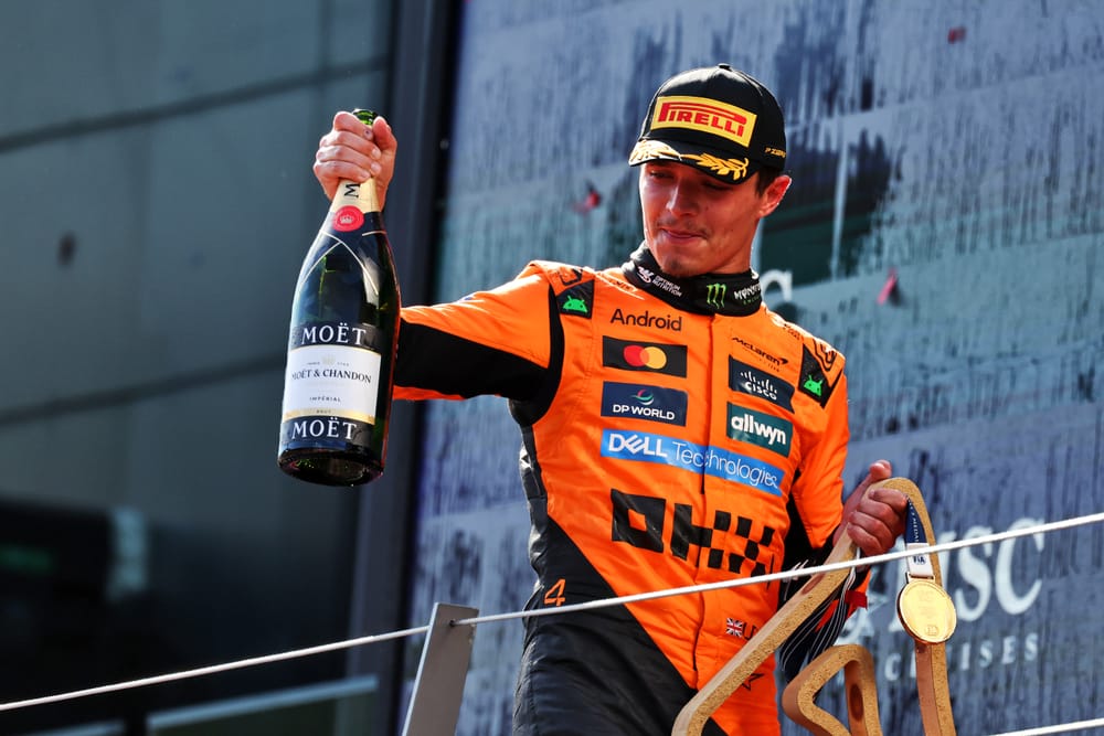 How many race wins does each 2025 F1 driver have?