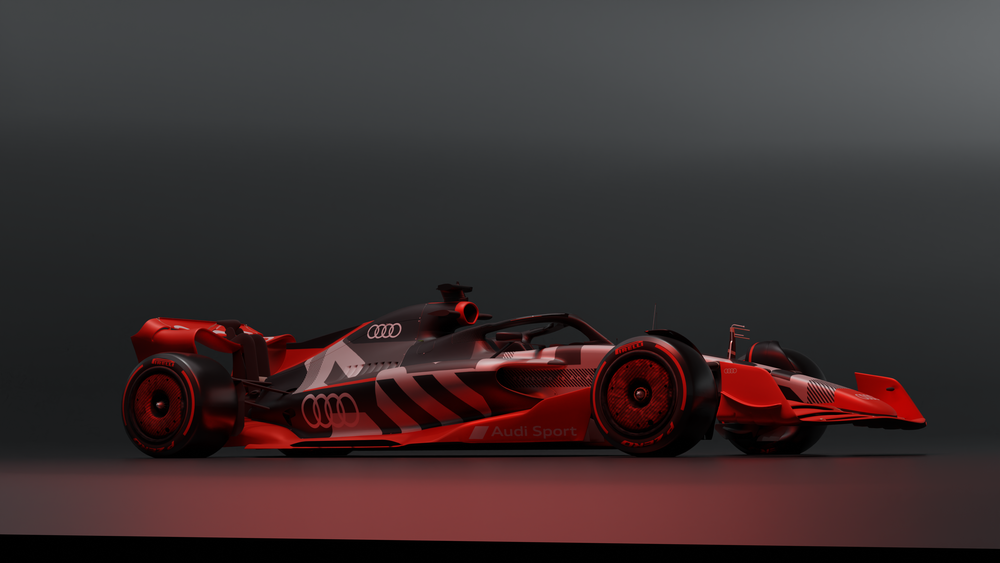 Audi reveals new title sponsor for its F1 debut
