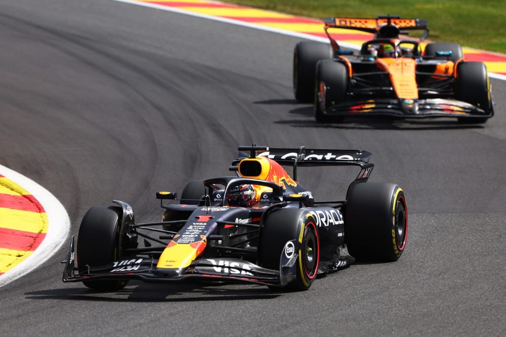 Verstappen wins Spa F1 sprint as Red Bull outfoxes McLaren
