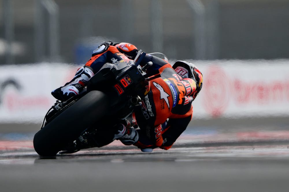 Acosta quickest in Hungary MotoGP practice, Bagnaia sinks to Q1
