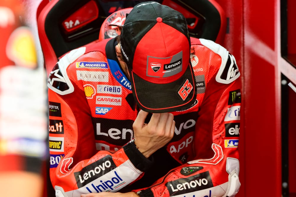 Podcast: Bagnaia's new low raises urgent Ducati questions