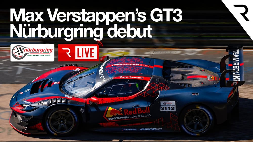 Watch Verstappen's Nordschleife GT3 race debut LIVE on The Race
