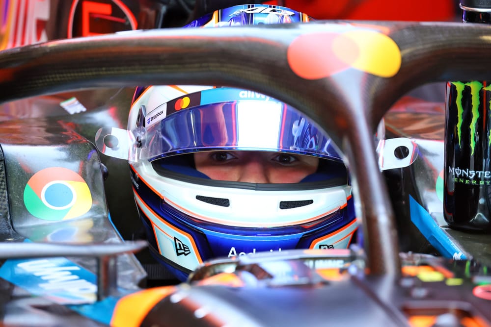 Every rookie to drive in FP1 in F1 2025