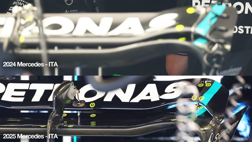 Asas traseiras para Monza: McLaren aposta em novo desenho enquanto Ferrari, Red Bull e Mercedes seguem caminhos diferentes