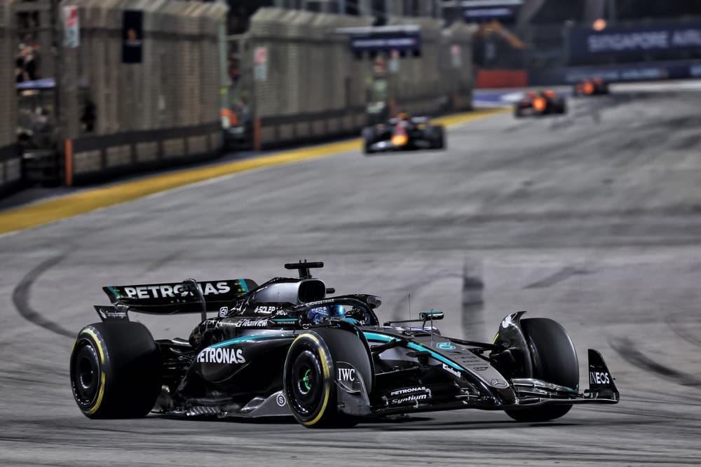 F1 Singapore Grand Prix 2025 race results