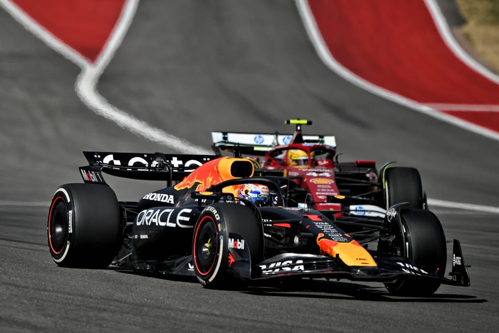 F1 United States GP sprint race starting grid