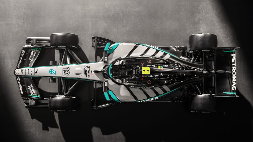 Mercedes reveals its 2026 F1 design
