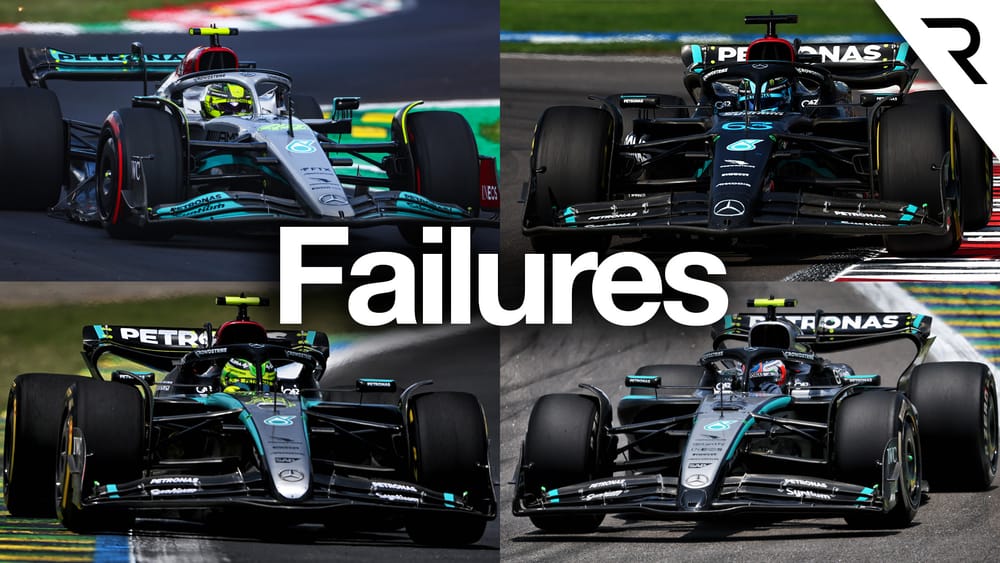 Why Mercedes went from F1 dominator to four years of failure