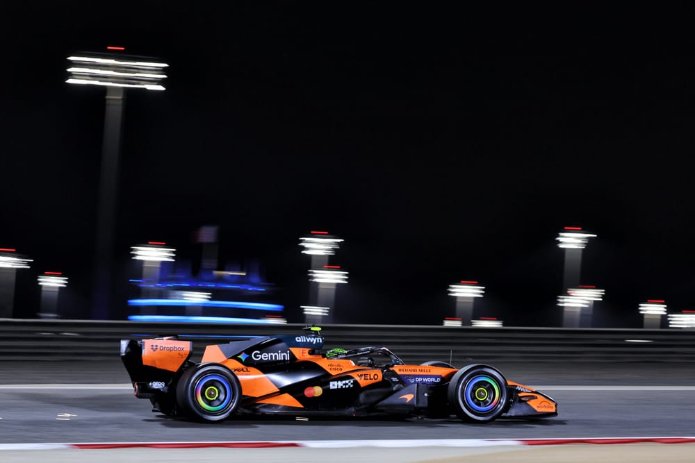 McLaren tops first day of Bahrain F1 test but Red Bull shines