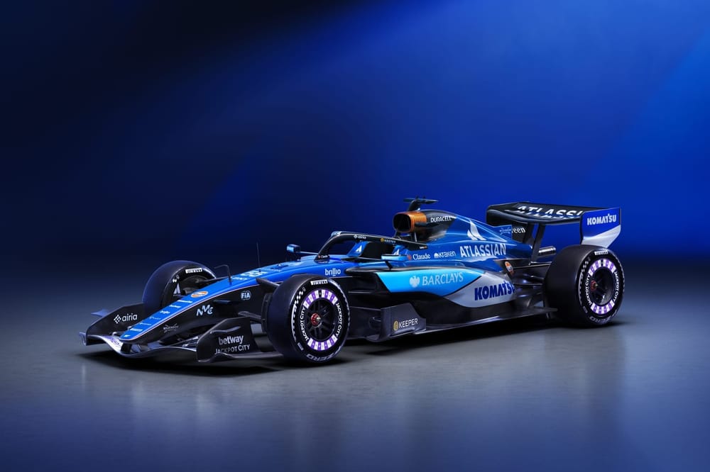 Williams reveals livery for late 2026 F1 car that's 'most complex' yet