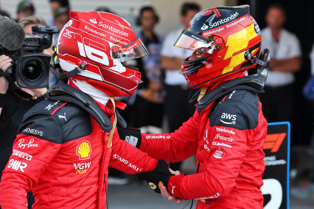 Shock Mexican GP front row sweep for Ferrari