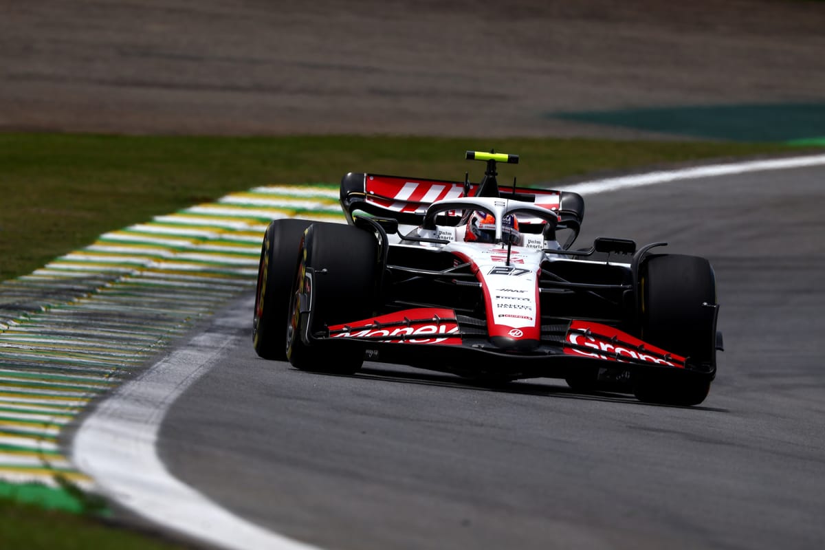 Struggling Haas takes upgrade off Hulkenberg's car