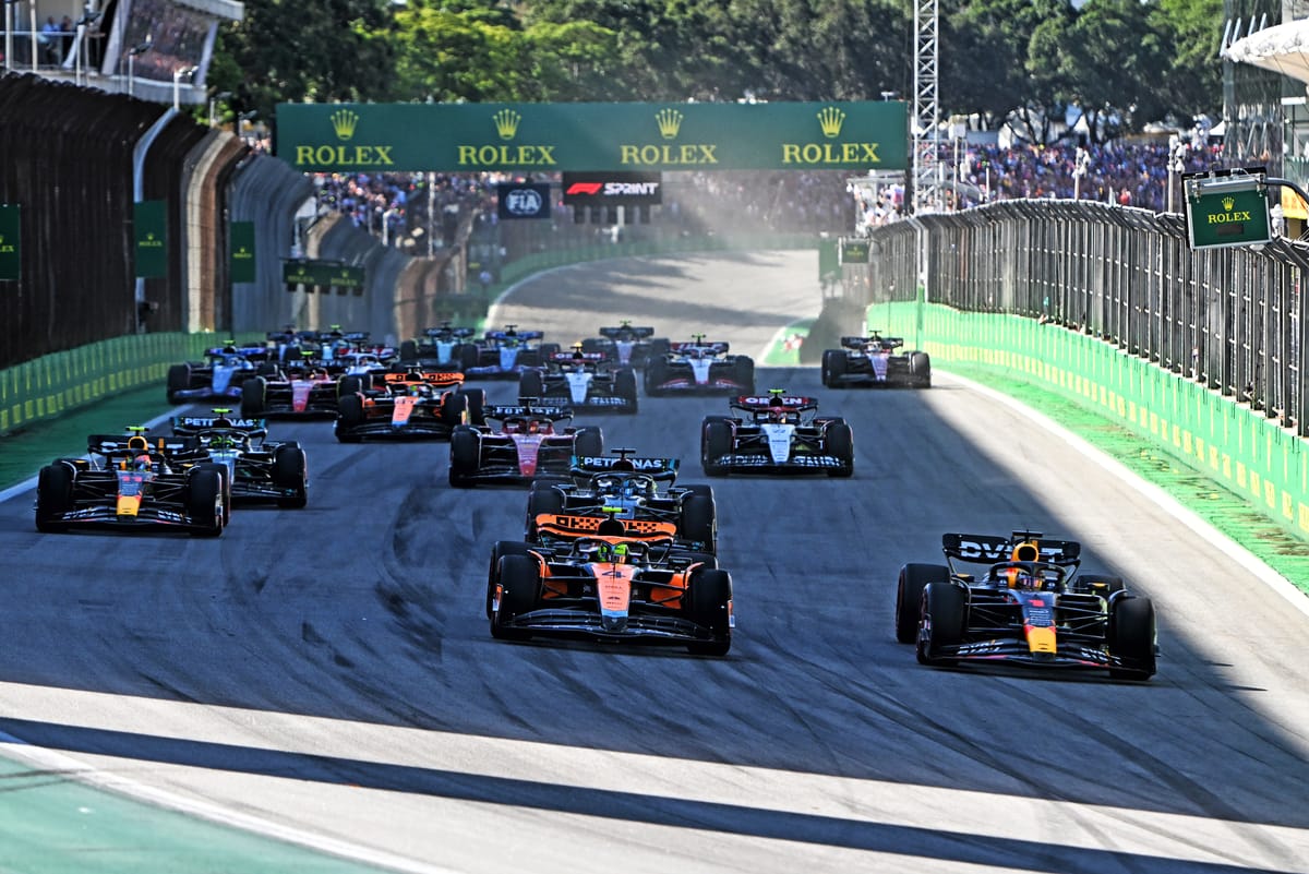 Verstappen dismisses Norris to win Brazil F1 sprint