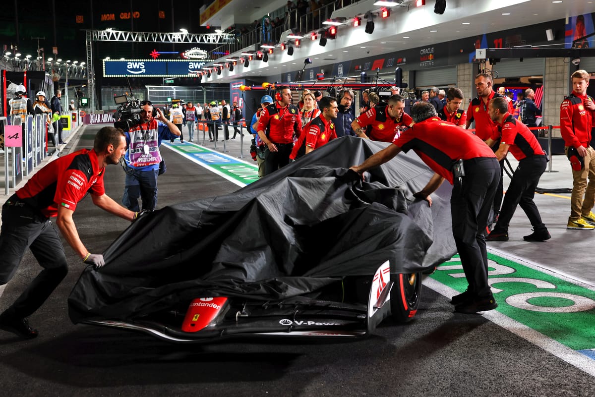 First Las Vegas F1 practice abandoned after eight minutes