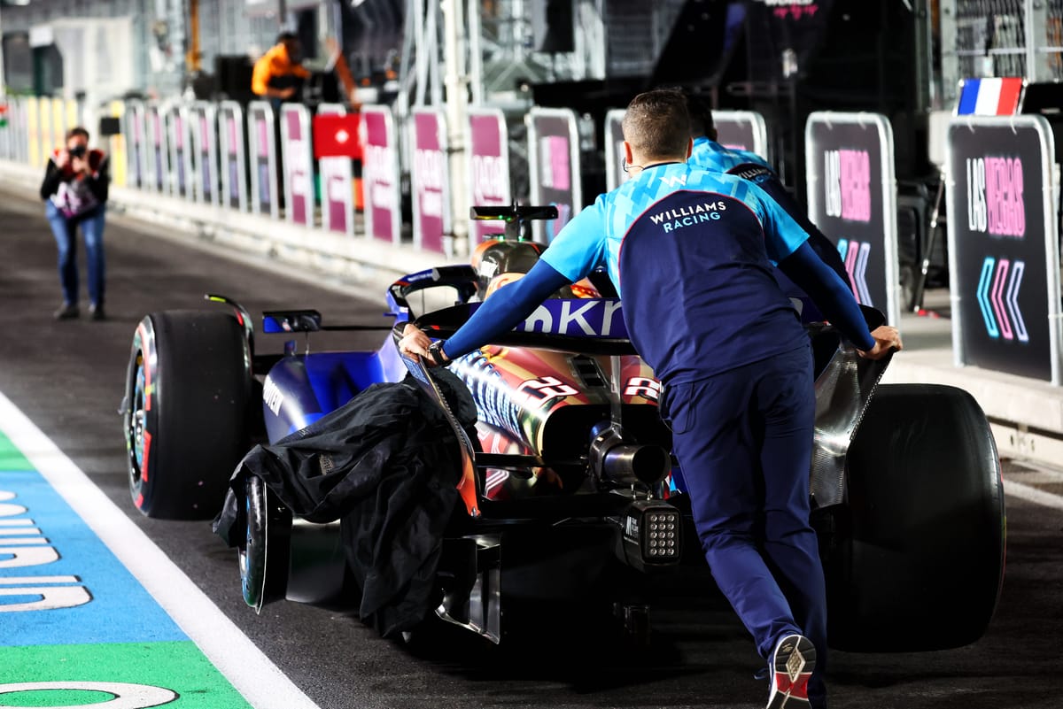 What happened in a strange final Las Vegas GP F1 practice