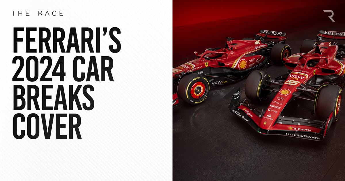 Ferrari launches its 2024 F1 car SF24🔞 Entre no novo universo de