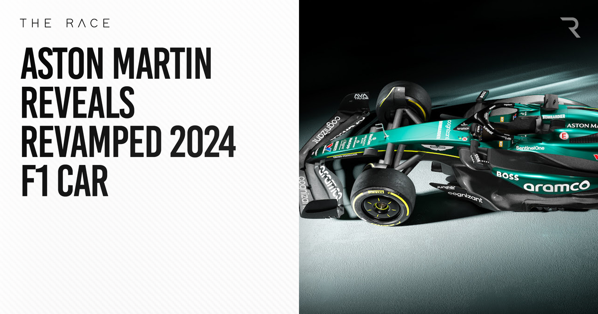 Aston Martin reveals revamped 2024 F1 car - The Race