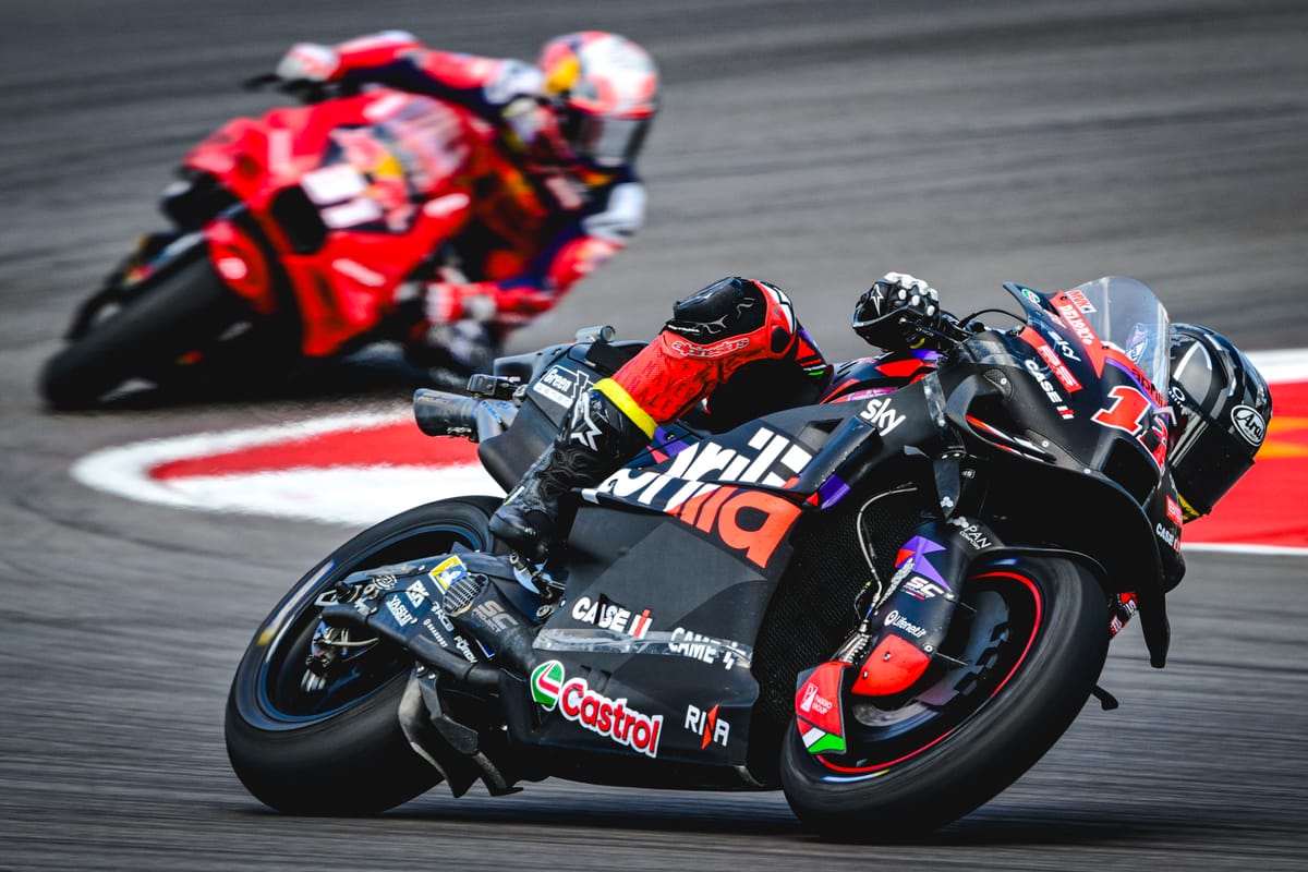 Maverick Vinales and Pedro Acosta, MotoGP, COTA