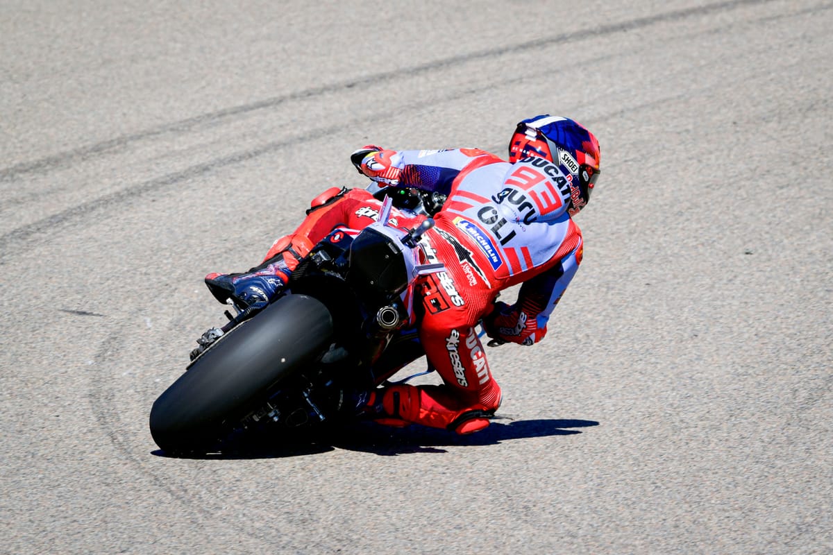 Marquez in farcical Q1 exit as Martin takes German GP pole