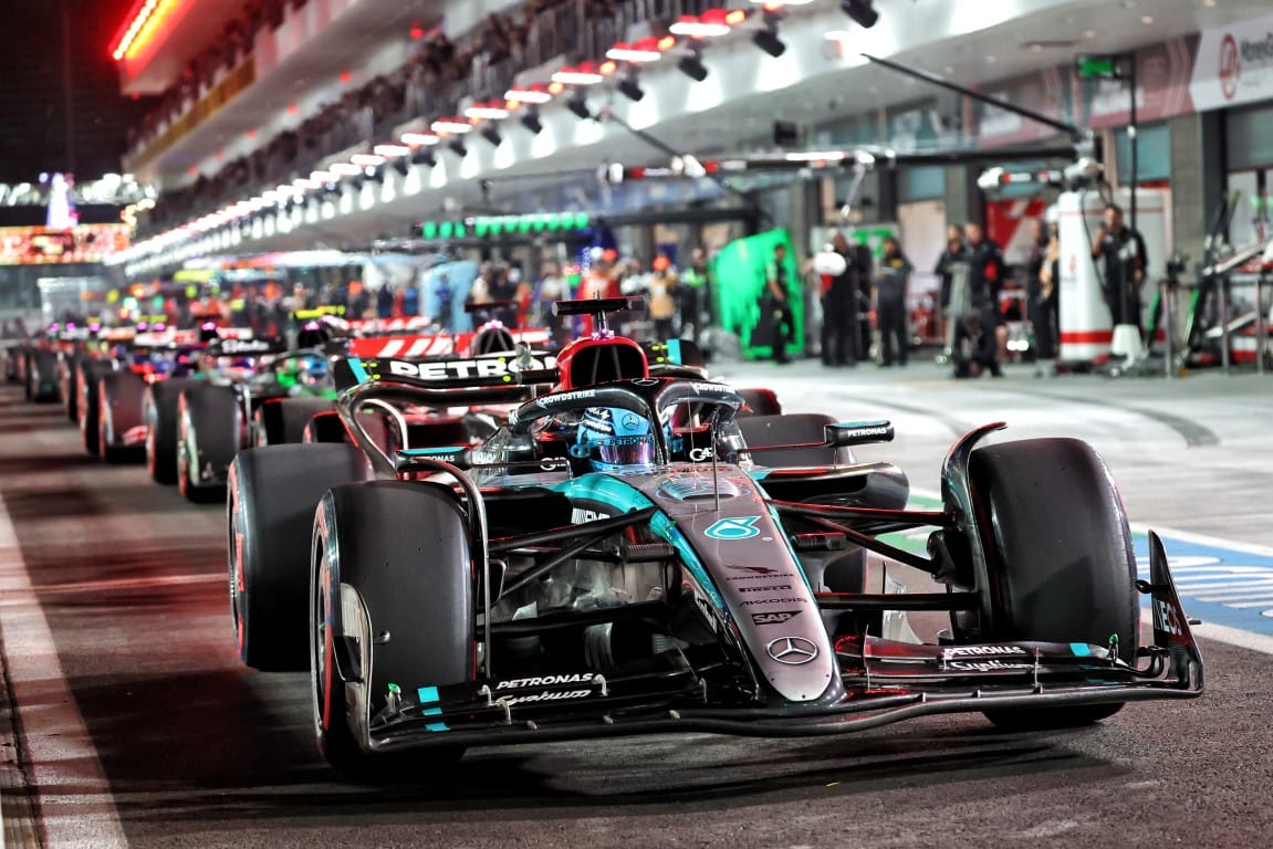 George Russell, Mercedes, F1