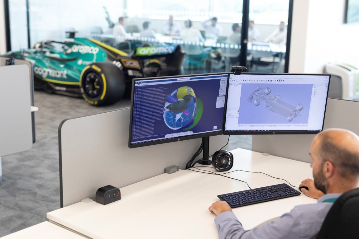 Aston Martin F1 factory design office
